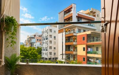 Balcony Image of 1000 Sq.ft 2 BHK Independent House for rent in Gachibowli Hyderabad for Rs. 32999