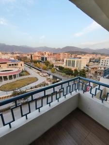 Balcony Image of 555 Sq.ft 1 RK Studio for sale in Ametek Doon Square, Sahastradhara Road Dehradun for Rs. 7450000