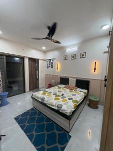Bedroom Image of 650 Sq.ft 1 BHK Apartment / Flat for rent in Landmark Garden, Kalyani Nagar Pune for Rs. 40000
