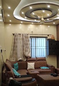 Hall Image of 850 Sq.ft 1 BHK Apartment / Flat for rent in Thanisandra Bengaluru for Rs. 25000