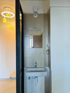 Bathroom Image of 1300 Sq.ft 3 BHK Apartment / Flat for rent in Parksyde Homes, Hanuman Nagar Nashik for Rs. 17500