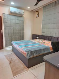 Bedroom Image of 1200 Sq.ft 2 BHK Apartment / Flat for rent in Harbinger Heights, Dholai Jaipur for Rs. 25000