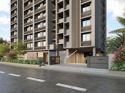 Image of 1368 Sq.ft 2 BHK Apartment / Flat for sale in Sanidhya Suvas, Tragad, Ahmedabad for Rs. 5300000
