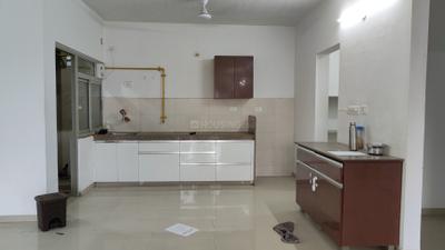 Kitchen Image of 1850 Sq.ft 3 BHK Apartment / Flat for rent in Adani The Meadows, Shantigram Ahmedabad for Rs. 34500