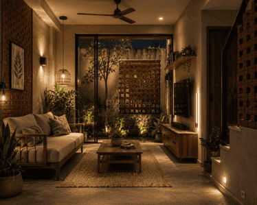 Living Room Image of 550 Sq.ft 1 BHK Duplex for sale in Guddadahalli, Bengaluru North Bengaluru for Rs. 4500000