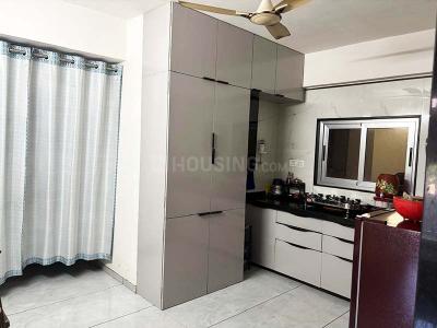 Kitchen Image of 1200 Sq.ft 2 BHK Apartment / Flat for sale in Althan Surat for Rs. 4800000