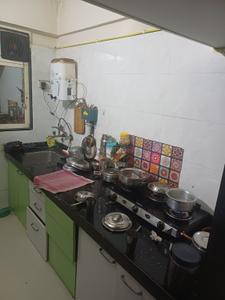 Kitchen Image of 418 Sq.ft 1 BHK Apartment / Flat for sale in Patels Signature Type A, Ambernath East Ambernath for Rs. 2700000