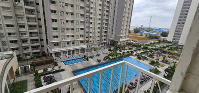 Balcony Image of 630 Sq.ft 1 BHK Apartment / Flat for rent in Eden Park At The Prestige City, Sarjapur Bengaluru for Rs. 32000
