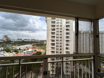Balcony Image of 1486 Sq.ft 3 BHK Apartment / Flat for sale in Puravankara Palm Beach by Puravankara Limited, Kannuru Bengaluru for Rs. 21000000