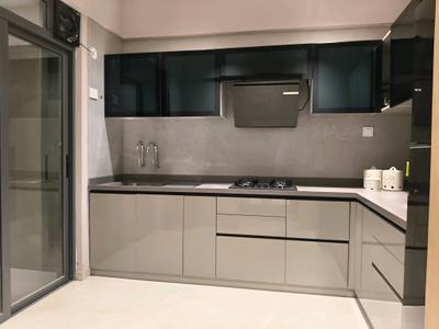 Kitchen Image of 2440 Sq.ft 4.5 BHK Apartment / Flat for sale in Tej Elevia, Baner Pune for Rs. 32000000