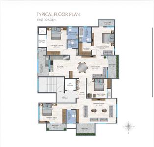 Image of 2901 Sq.ft 4 BHK Apartment / Flat for sale in Ramdaspeth, Nagpur for Rs. 32500000