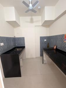Kitchen Image of 650 Sq.ft 2 BHK Apartment / Flat for rent in Lodha Crown Kolshet, Kolshet Thane for Rs. 30000