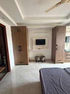 Bedroom Image of 1000 Sq.ft 1 RK Builder Floor for rent in Sector 55 Gurgaon for Rs. 25000