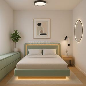 Bedroom Image of 1550 Sq.ft 3 BHK Apartment / Flat for sale in Wakad Pune for Rs. 13400000
