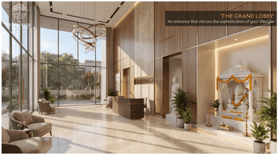 Hall Image of 2047 Sq.ft 3 BHK Apartment / Flat for sale in The Bapu Park, Mahaveer Colony Park Udaipur for Rs. 15000000
