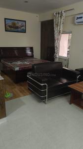 Hall Image of 450 Sq.ft 1 RK Studio for rent in Supertech Czar Suites, Omicron I Greater Noida for Rs. 17000