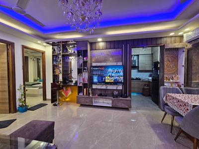 Hall Image of 2500 Sq.ft 3 BHK Independent House for rent in Star Apartment, Chhattarpur New Delhi for Rs. 49000