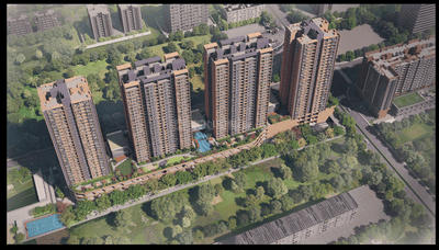 Image of 1100 Sq.ft 2 BHK Apartment / Flat for sale in Yashada Earthsong, Ravet, Pune for Rs. 8000000