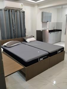 Bedroom Image of 250 Sq.ft 1 RK Penthouse for rent in Financial District Hyderabad for Rs. 23000