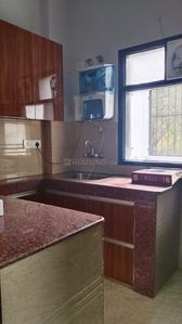 Kitchen Image of 850 Sq.ft 1 BHK Builder Floor for rent in Sector 27 Gurgaon for Rs. 34000