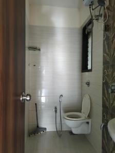 Common Bathroom Image of 800 Sq.ft 1 BHK Apartment / Flat for sale in Abhigna Avirahi Heights, Malad West Mumbai for Rs. 12100000
