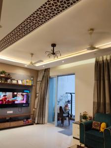 Hall Image of 1500 Sq.ft 3 BHK Apartment / Flat for rent in Mantra Alkasa, Mohammed Wadi Pune for Rs. 28000