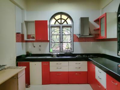 Kitchen Image of 2200 Sq.ft 3 BHK Villa for rent in Cosmos Hawaiian, Thane West Thane for Rs. 140000