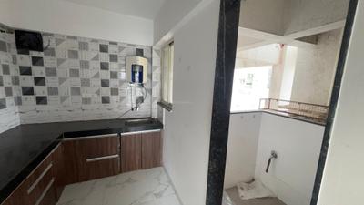 Kitchen Image of 860 Sq.ft 2 BHK Apartment / Flat for rent in Choice Goodwill Meadows Phase 1, Lohegaon Pune for Rs. 20000