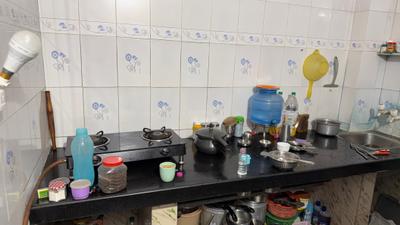 Kitchen Image of 700 Sq.ft 2 BHK Apartment / Flat for sale in Bopal Ahmedabad for Rs. 4500000