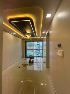 Hall Image of 625 Sq.ft 1 BHK Apartment / Flat for rent in DSS Mahavir Spring, Thane West Thane for Rs. 40000