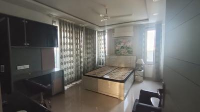Bedroom Image of 800 Sq.ft 1 BHK Studio for rent in Vaishali Nagar Jaipur for Rs. 40000