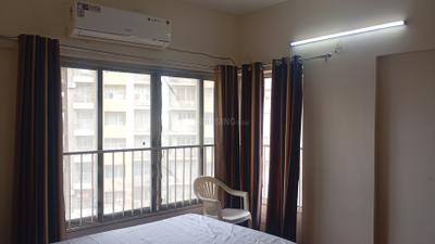 Bedroom Image of 1350 Sq.ft 2.5 BHK Apartment / Flat for rent in Adani The Meadows, Shantigram Ahmedabad for Rs. 36000