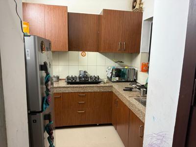 Kitchen Image of 1000 Sq.ft 2 BHK Builder Floor for rent in Vatika Emilia Floors, Sector 83 Gurgaon for Rs. 24000