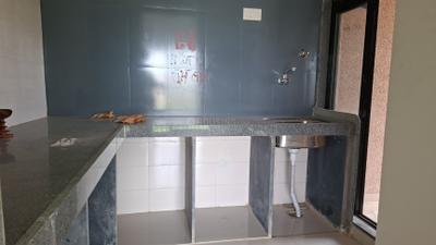 Kitchen Image of 578 Sq.ft 1 BHK Apartment / Flat for sale in Geetai Siena, Vikhroli East Mumbai for Rs. 9000000