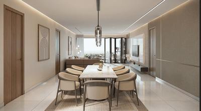 Living Room Image of 2785 Sq.ft 3.5 BHK Apartment / Flat for sale in Ramky The Eminent, Gaganpahad Hyderabad for Rs. 22300000