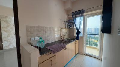 Kitchen Image of 585 Sq.ft 1 BHK Apartment / Flat for rent in Amrapali Dream Valley 2, Noida Extension Greater Noida for Rs. 16000