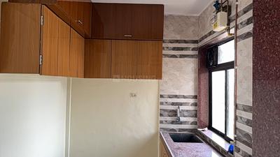 Kitchen Image of 700 Sq.ft 1 BHK Apartment / Flat for rent in Seawoods Navi Mumbai for Rs. 38000