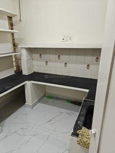 Kitchen Image of 700 Sq.ft 1 BHK Builder Floor for rent in Indira Nagar Bengaluru for Rs. 25000