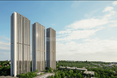 Image of 955 Sq.ft 3 BHK Apartment / Flat for sale in Runwal One, Thane West, Thane for Rs. 21500000