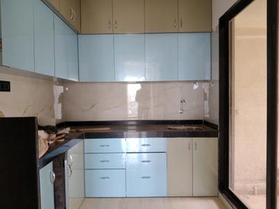 Kitchen Image of 826 Sq.ft 1 BHK Apartment / Flat for sale in Pushpak Nagar Navi Mumbai for Rs. 6820000