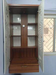Pooja Room Image of 1740 Sq.ft 3 BHK Apartment / Flat for rent in Cecon La Gardenia, Miyapur Hyderabad for Rs. 35500
