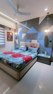 Bedroom Image of 1575 Sq.ft 3 BHK Penthouse for sale in Abhijyot Residency, Jodhpur Ahmedabad for Rs. 18000000