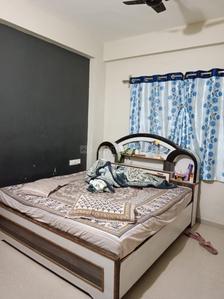 Bedroom Image of 600 Sq.ft 1 BHK Apartment / Flat for rent in Godrej Garden City, Gota Ahmedabad for Rs. 20500