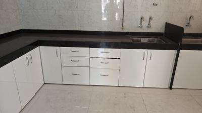 Kitchen Image of 860 Sq.ft 2 BHK Apartment / Flat for sale in G K Atlanta, Wakad Pune for Rs. 9500000