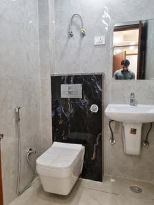 Common Bathroom Image of 600 Sq.ft 2 BHK Apartment / Flat for sale in Dwarka Mor New Delhi for Rs. 3650000