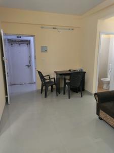 Hall Image of 640 Sq.ft 1 BHK Apartment / Flat for rent in Adani Pratham Phase 2, Vaishno Devi Circle Ahmedabad for Rs. 16000