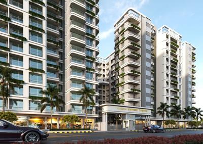 Image of 1243 Sq.ft 2 BHK Apartment / Flat for sale in Atharva Sapphire Towers, Chinchbhavan, Nagpur for Rs. 5200000