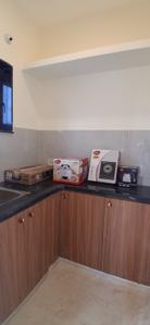 Kitchen Image of 600 Sq.ft 1 BHK Apartment / Flat for rent in Madhapur Hyderabad for Rs. 28000