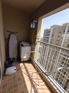 Balcony Image of 776 Sq.ft 2 BHK Apartment / Flat for rent in Sobha Dream Heights, Gujarat International Finance Tec City Gandhinagar for Rs. 35000