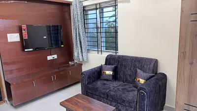 Living Room Image of 799 Sq.ft 1 BHK Apartment / Flat for rent in Bommanahalli Bengaluru for Rs. 25899